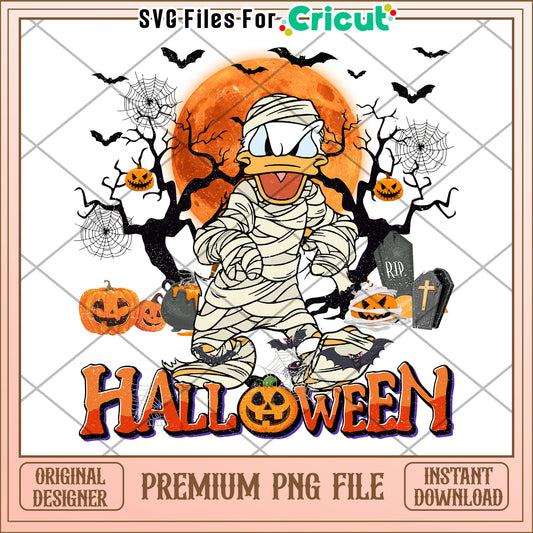 Donald mummy png, halloween ends​ png, halloween party png
