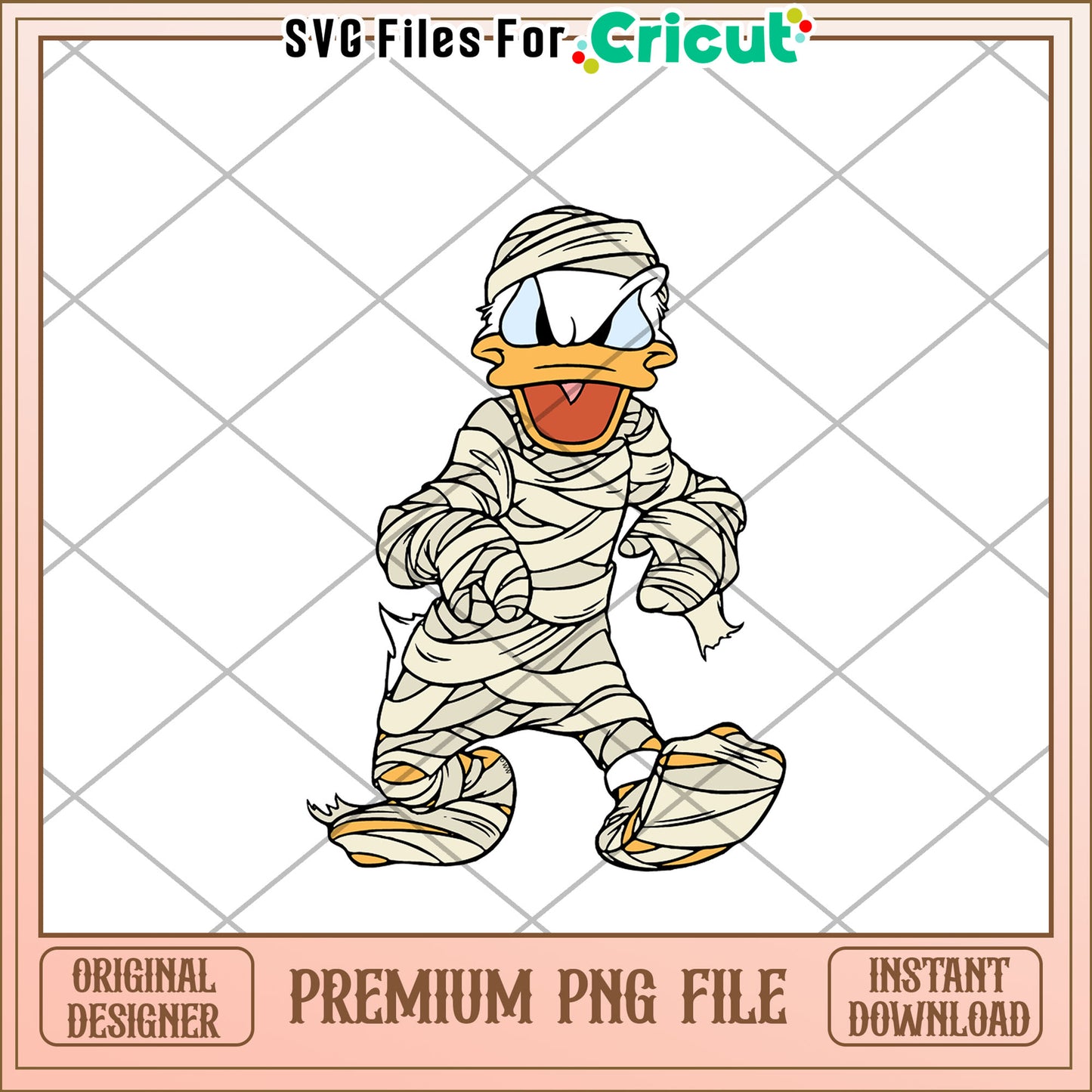 Donald mummy png, halloween events​ png,trick or treat png