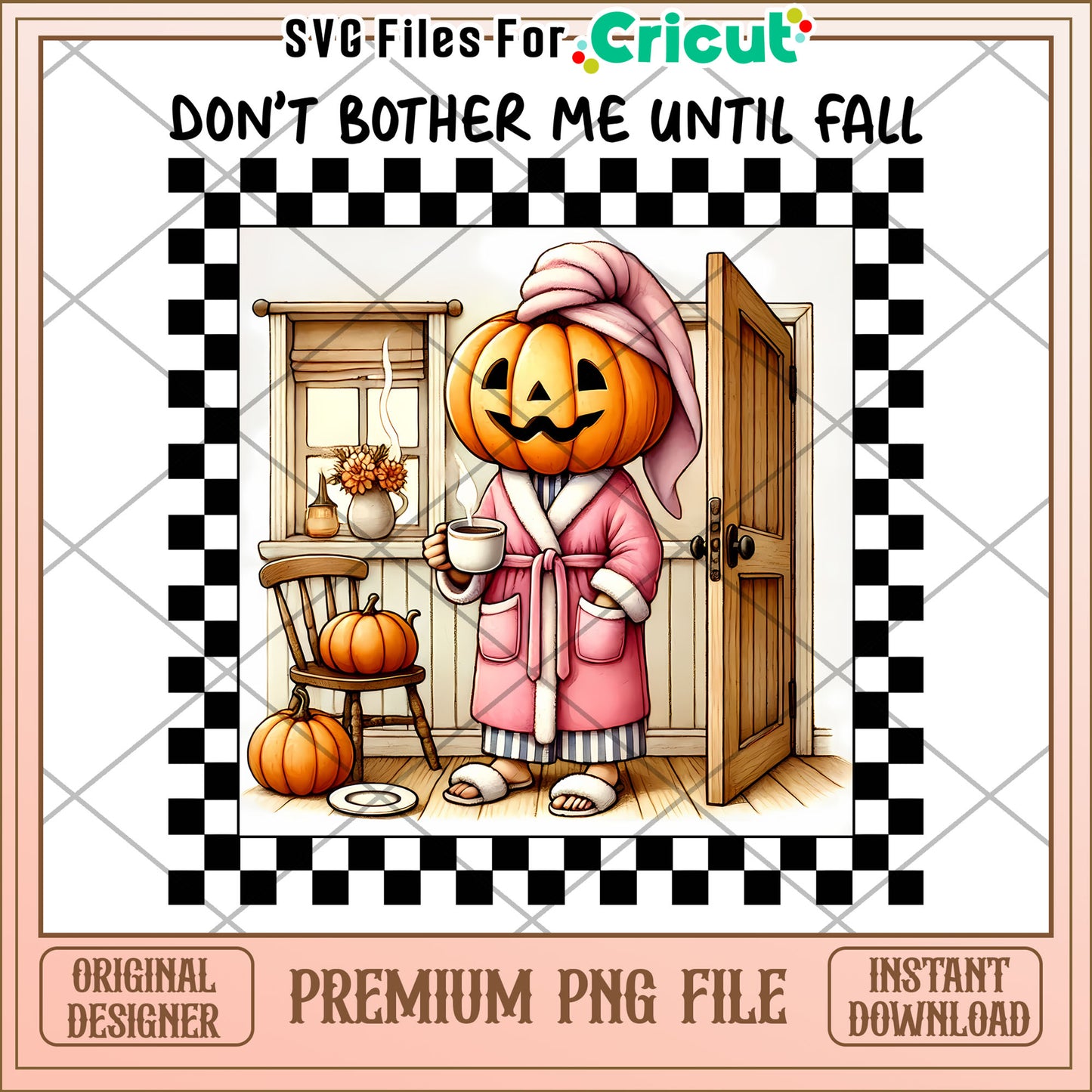 Dont bother me until fall png, spooky fall  png, halloween candy png