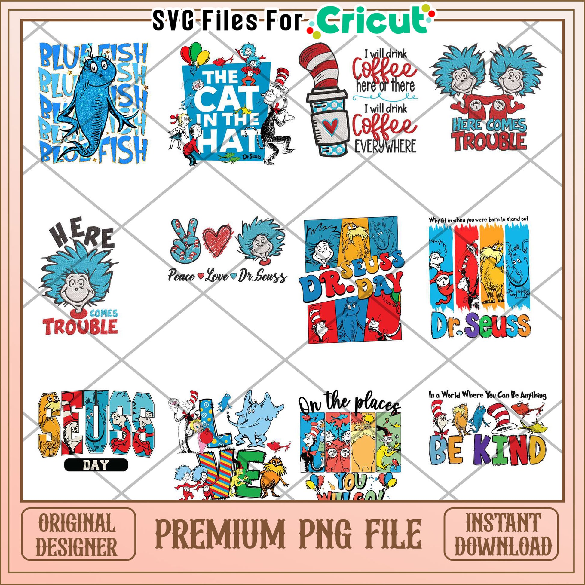 Dr Seuss Bundle PNG Collection for Creative Projects