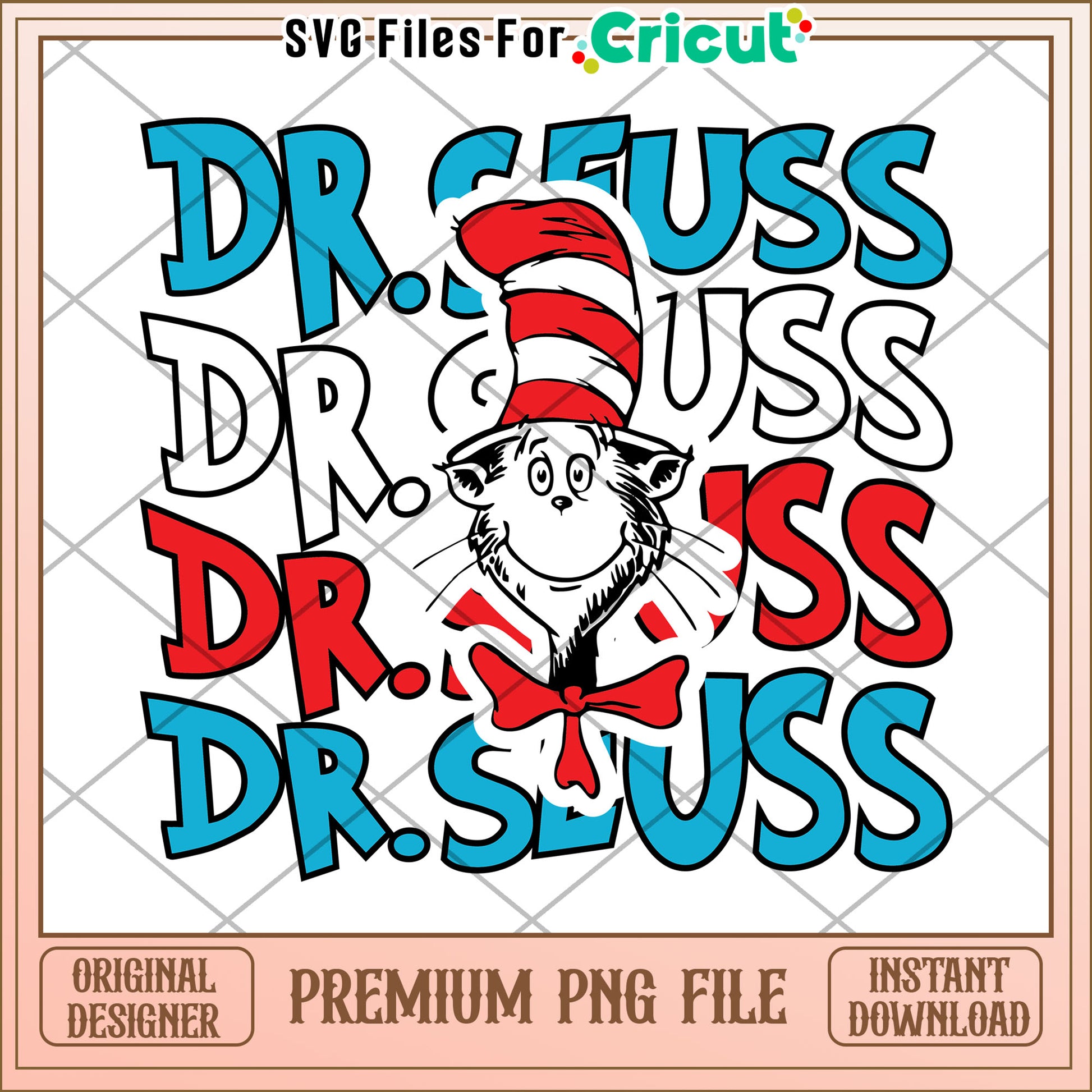 Dr Seuss Cat PNG Image Download