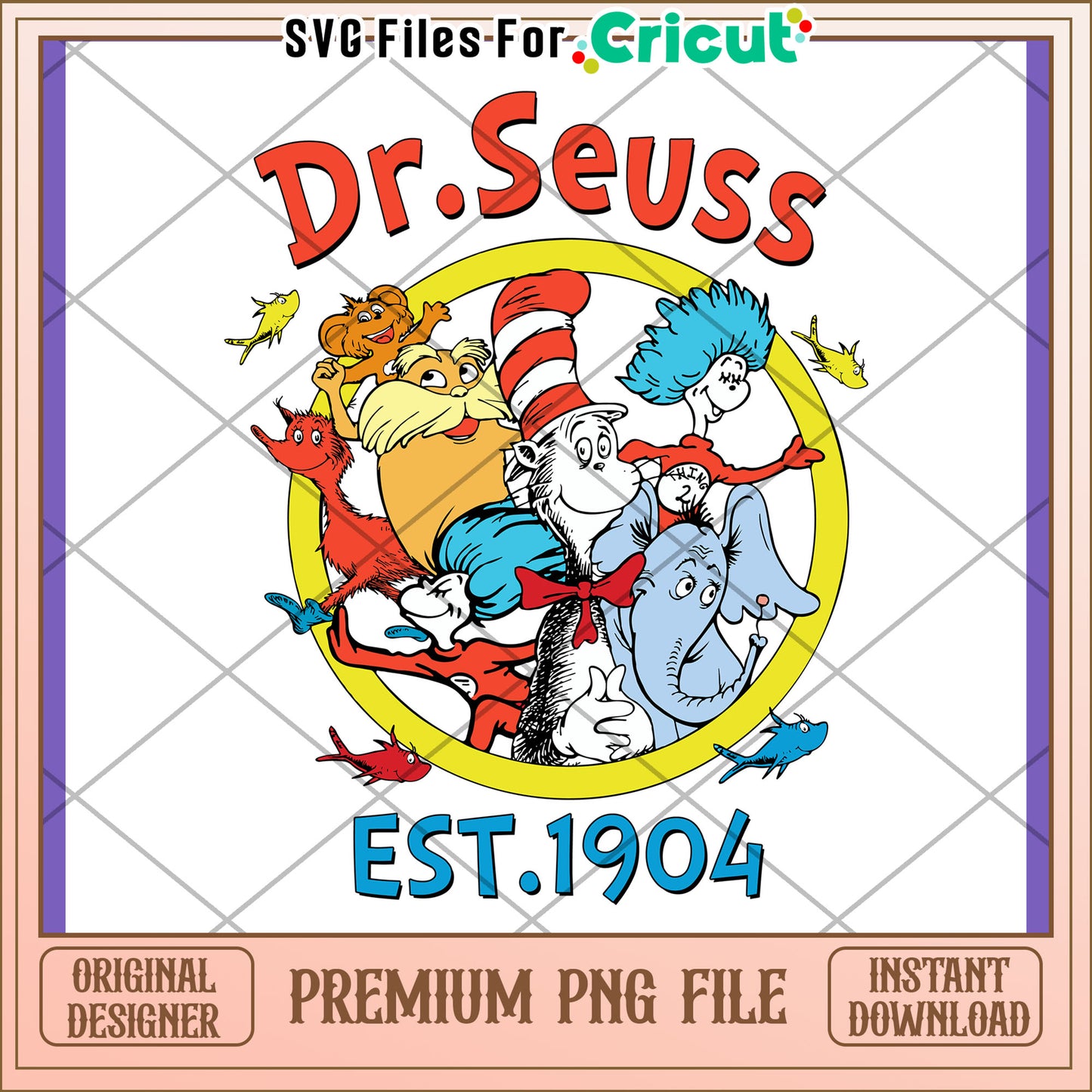 Dr Seuss Characters PNG Download