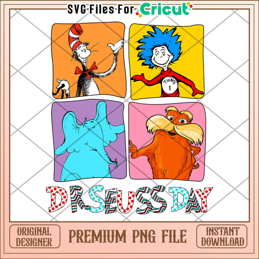 Dr Seuss Day PNG Design Download