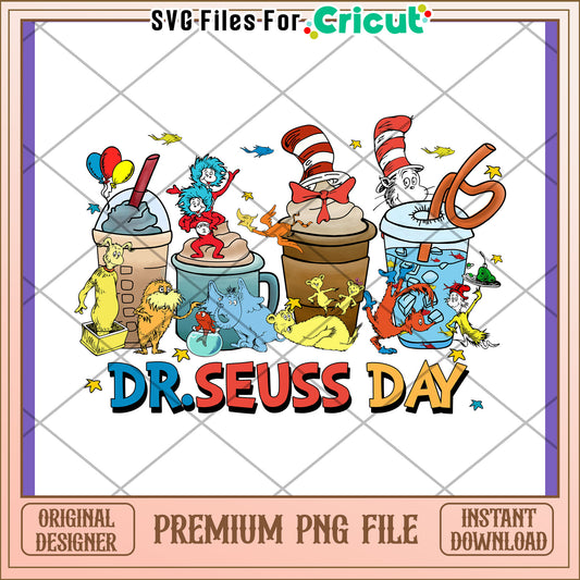Dr Seuss Day PNG Premium Design Download