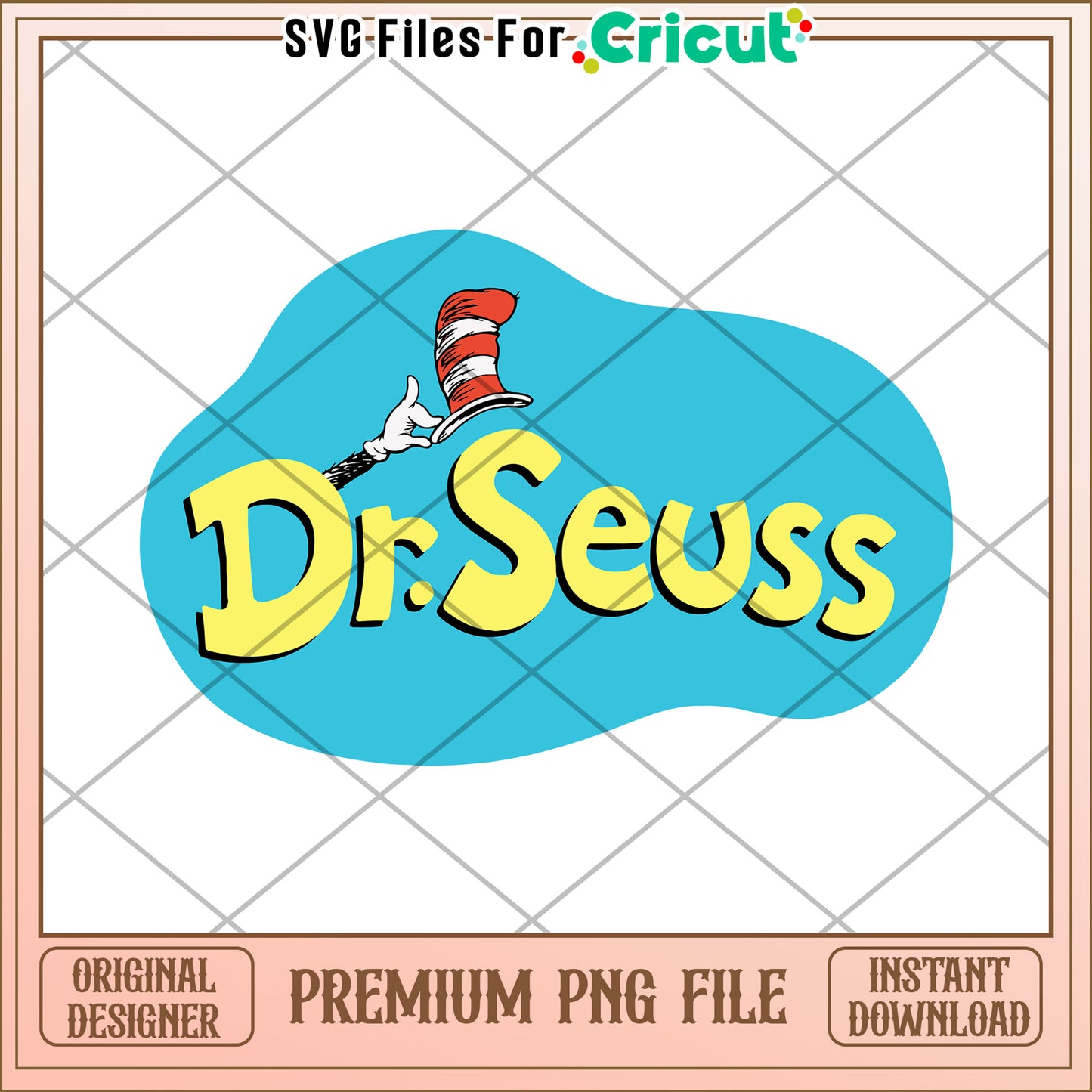 Dr Seuss PNG Image Instant Download