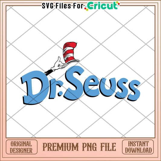 Dr Seuss PNG, Cricut Design, Instant Download