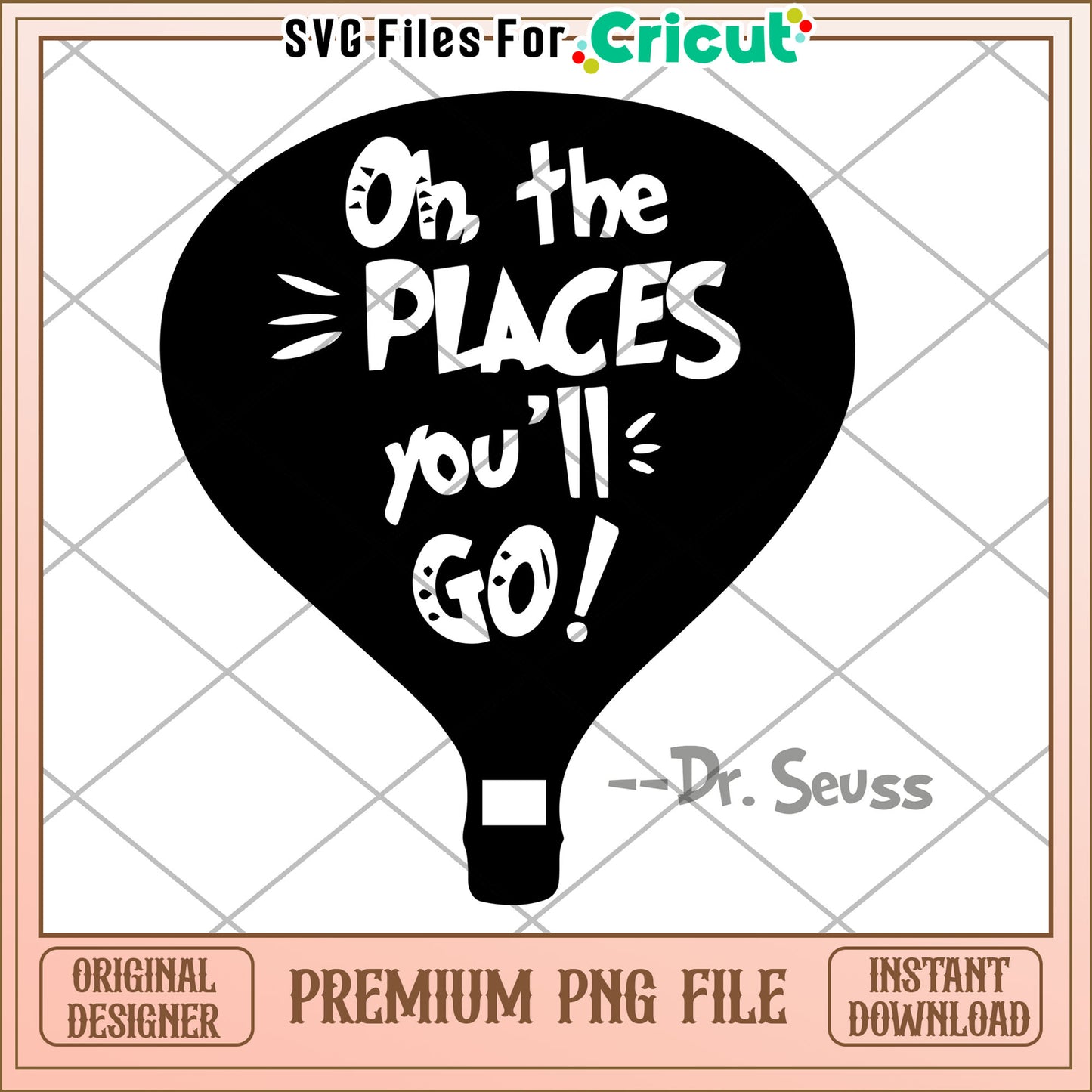 Dr Seuss Places Youll Go PNG