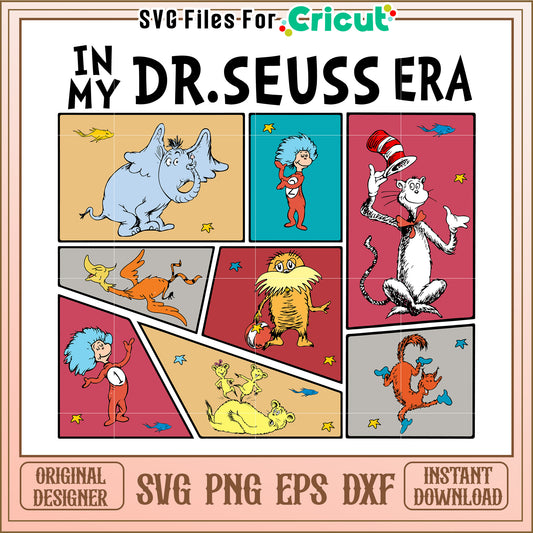 Dr Seuss SVG Design Instant Download