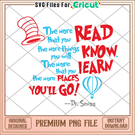 Dr Seuss Youll Go PNG Download