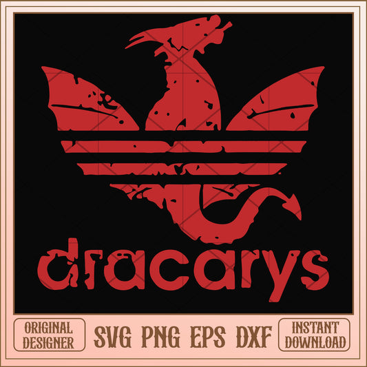 Dracarys game of thrones adidas svg , game of thrones svg, funny svg