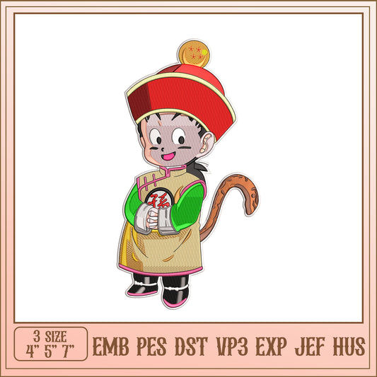 Dragon Ball Z Embroidery Design