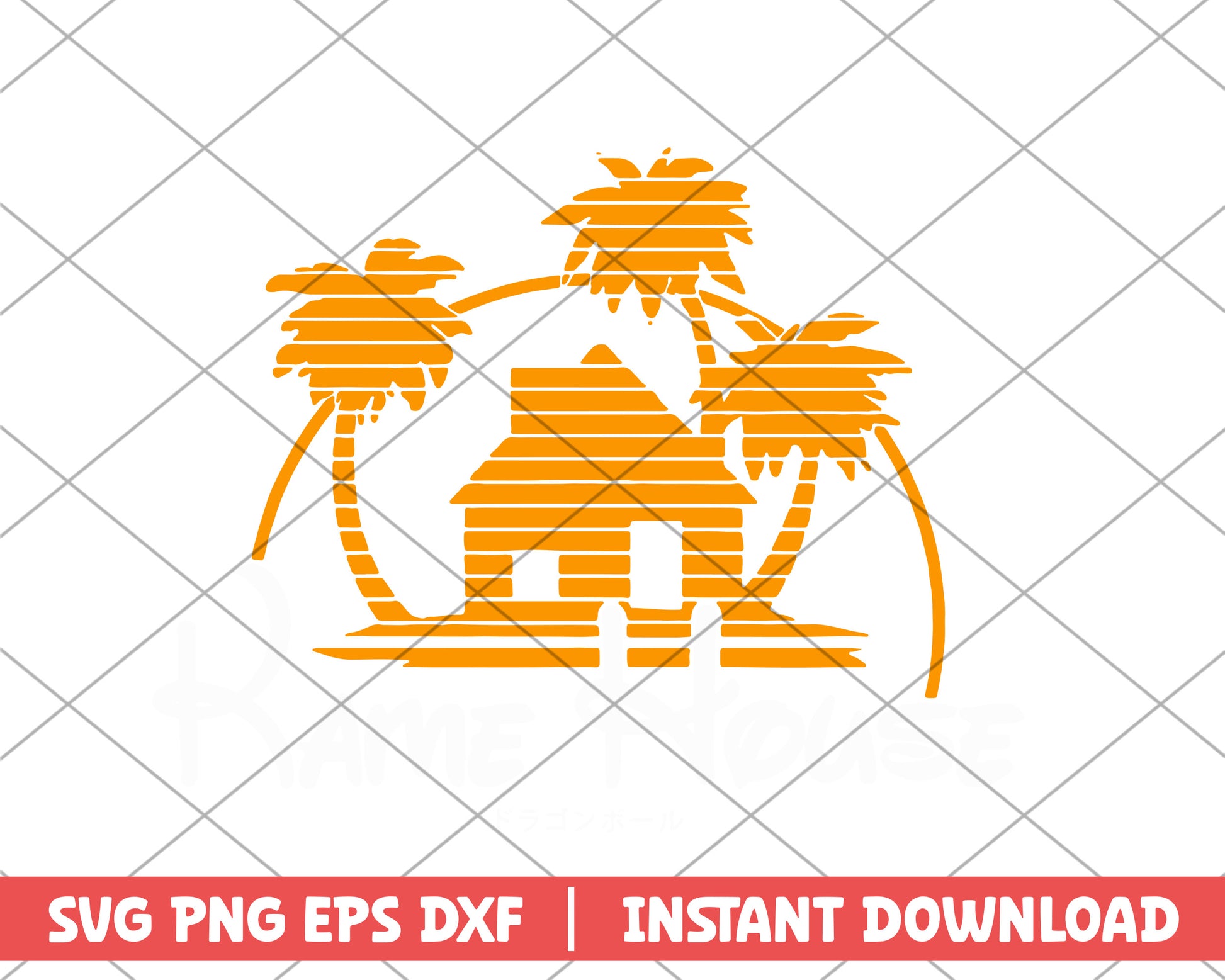 Dragon ball kamehouse anime svg anime svg 