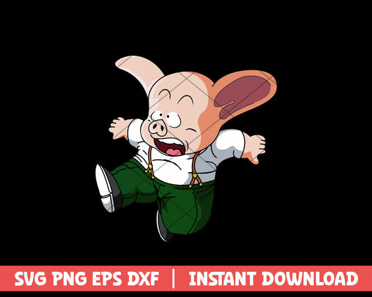 Dragon ball oolong anime svg