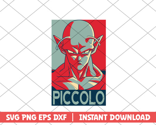 Dragon ball piccolo daimao anime svg