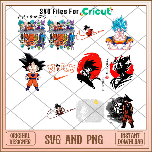 Dragon ball svg bundle, Baby Gonku svg bundle - Svgfileforcricut