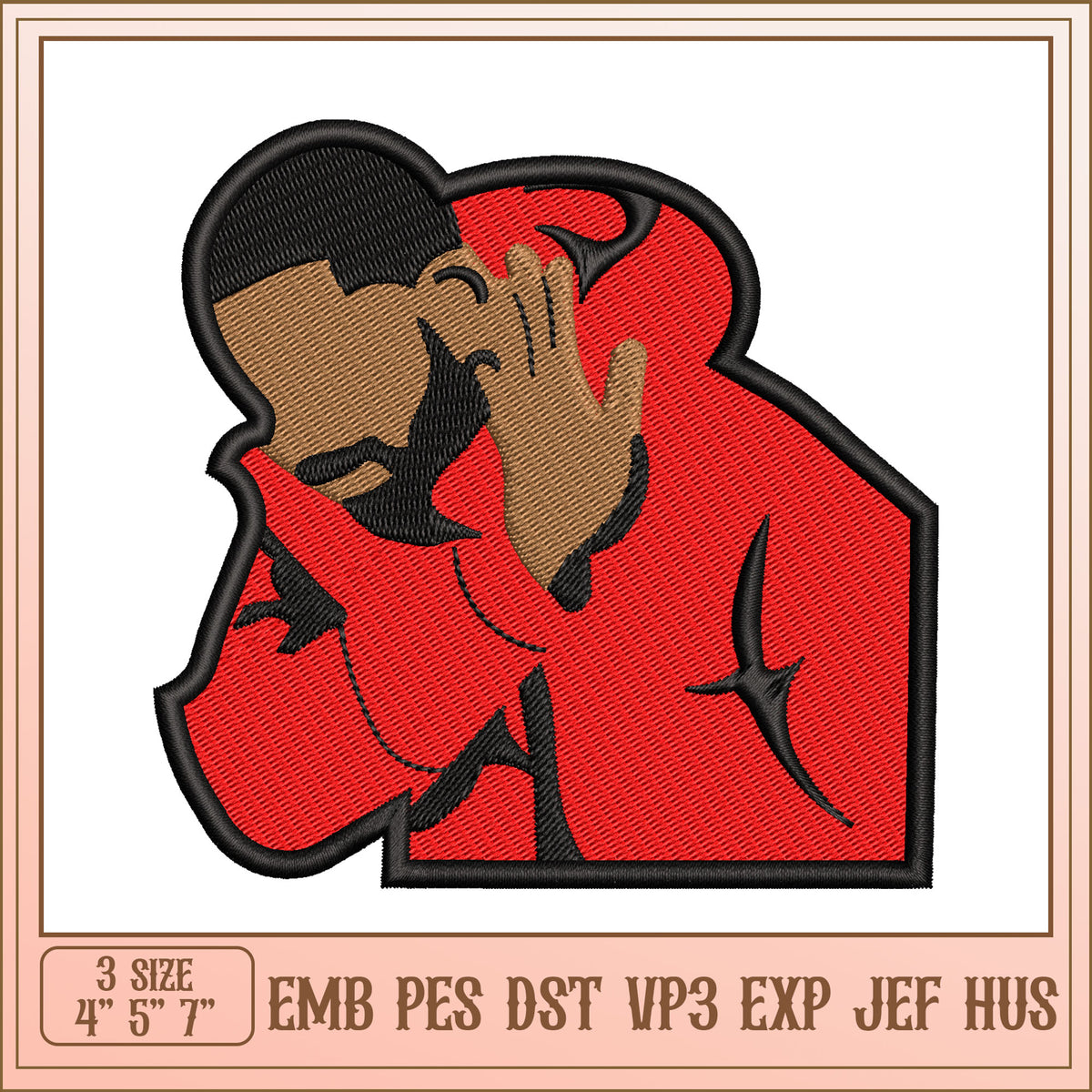 Drake Meme Embroidery Design – svg files for cricut