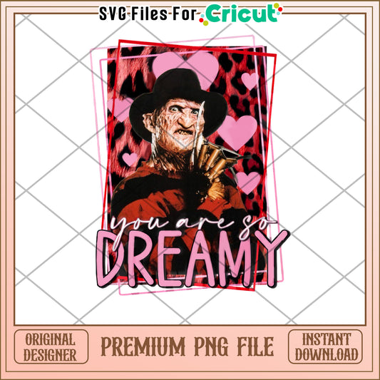 Dreamy Horror Character PNG File for Cricut Crafts and Designs