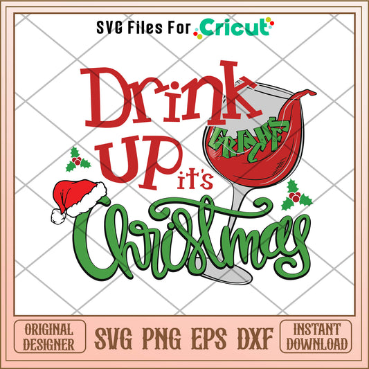 Drink up grinches grinchmas svg, grinch cartoon pictures ​svg