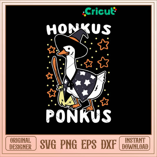 Duck Honkus Ponkus Svg