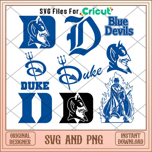 Duke Blue Devils svg, Duke Blue Devils svg bundle, NCAA svg