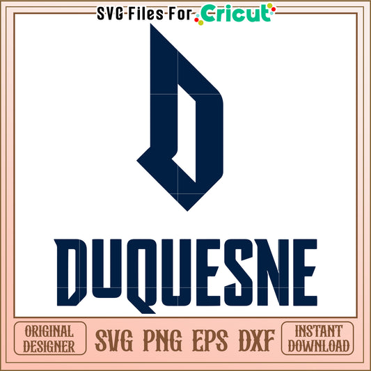 Dukesne Logo SVG File for Cricut, Download High Quality Digital Design Now