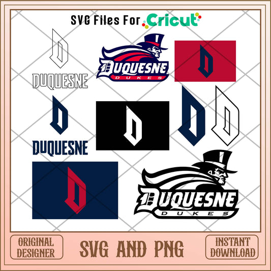 Duquesne Dukes svg, Duquesne Dukes svg bundle, NCAA svg