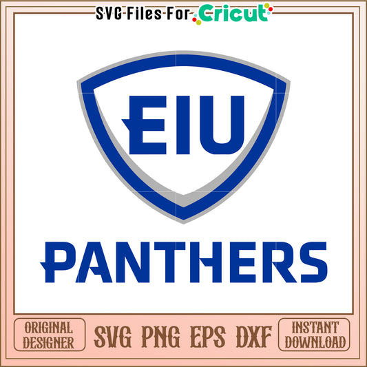 EIU Panthers SVG Design for Cricut, Perfect for Custom Sports Projects