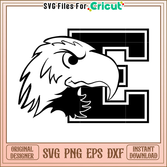 Eagle Head Logo Design for Cricut Projects, Perfect for Cutting Machines