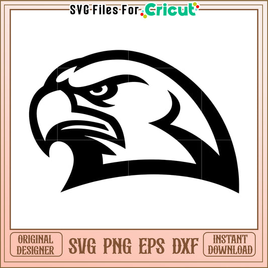 Eagle head logo SVG design for Cricut, perfect for creative projects and crafts