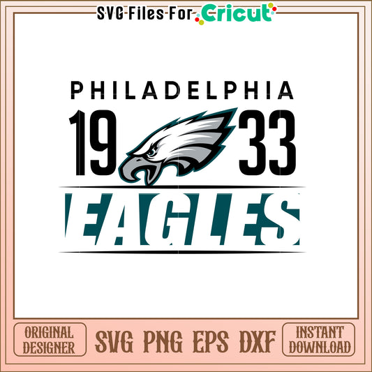 Eagles SVG Design, Philadelphia Eagles Logo