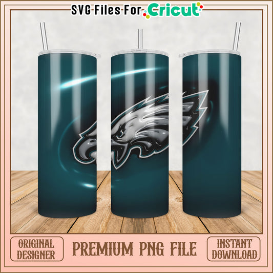 Eagles Tumbler PNG Design for Cricut Instant Download File
