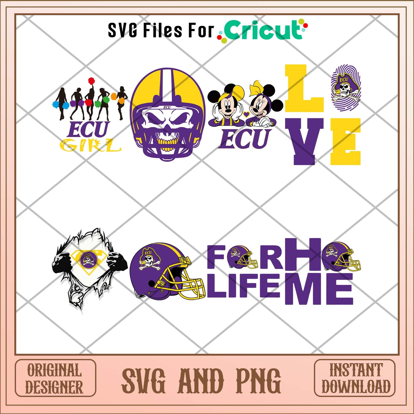 East Carolina Pirates for life svg, East Carolina Pirates svg bundle, NCAA svg 