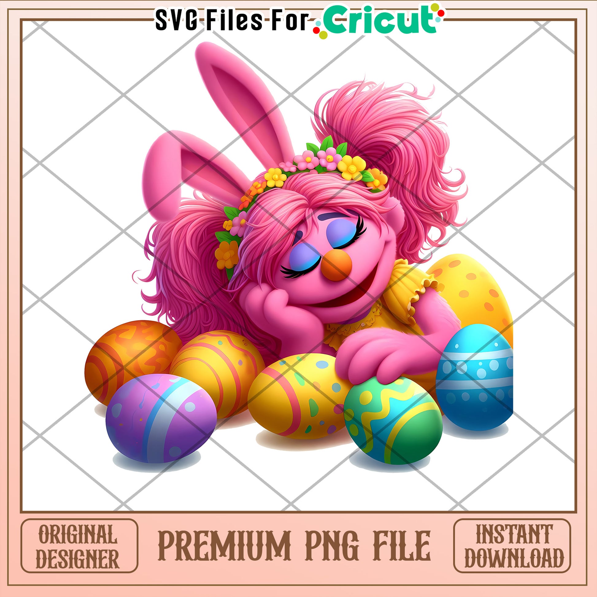 Easter Bunny Abby Cadabby PNG