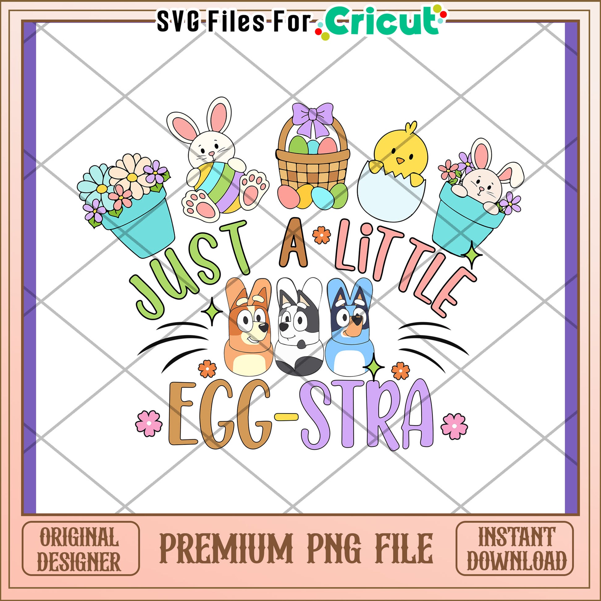 Easter Bunny Dog PNG Design Download