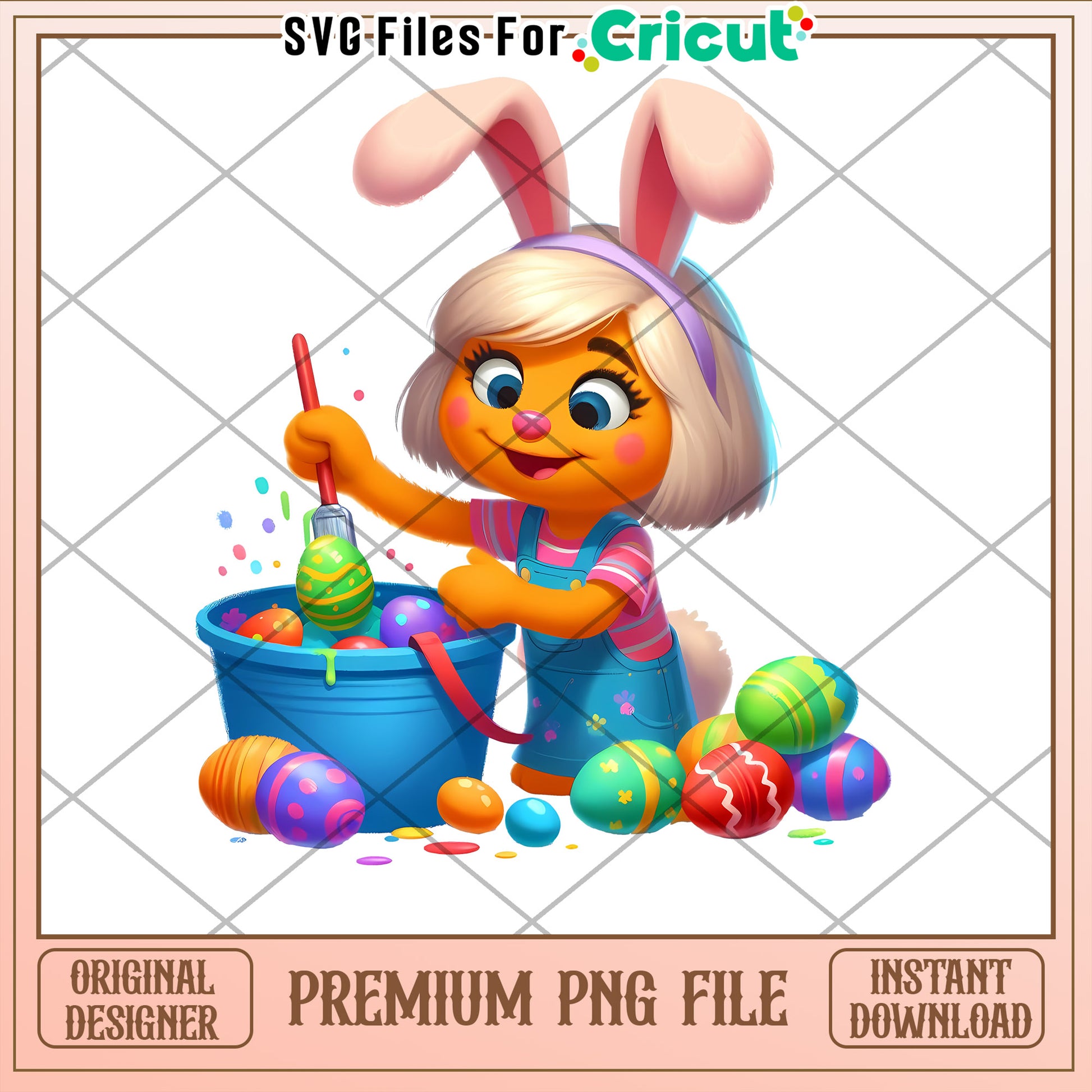 Easter Bunny PNG Cricut Premium Design