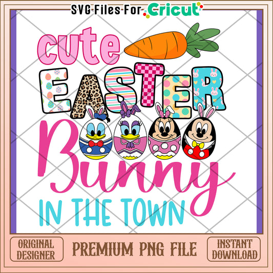 Easter Bunny PNG Design Disney Friends