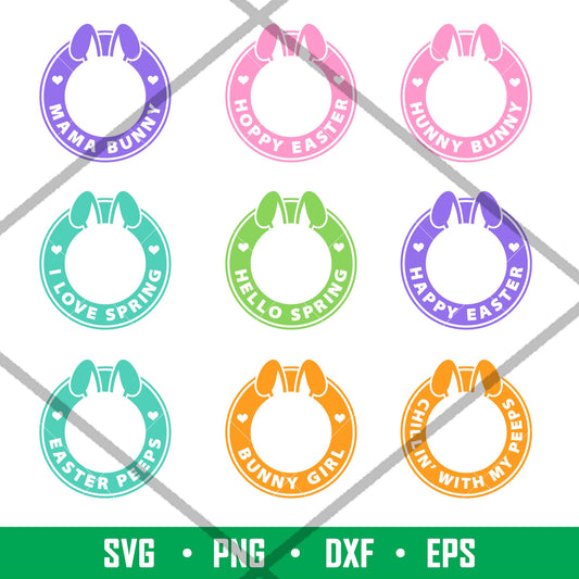 Easter Coffee Rings, Easter Coffee Rings Svg