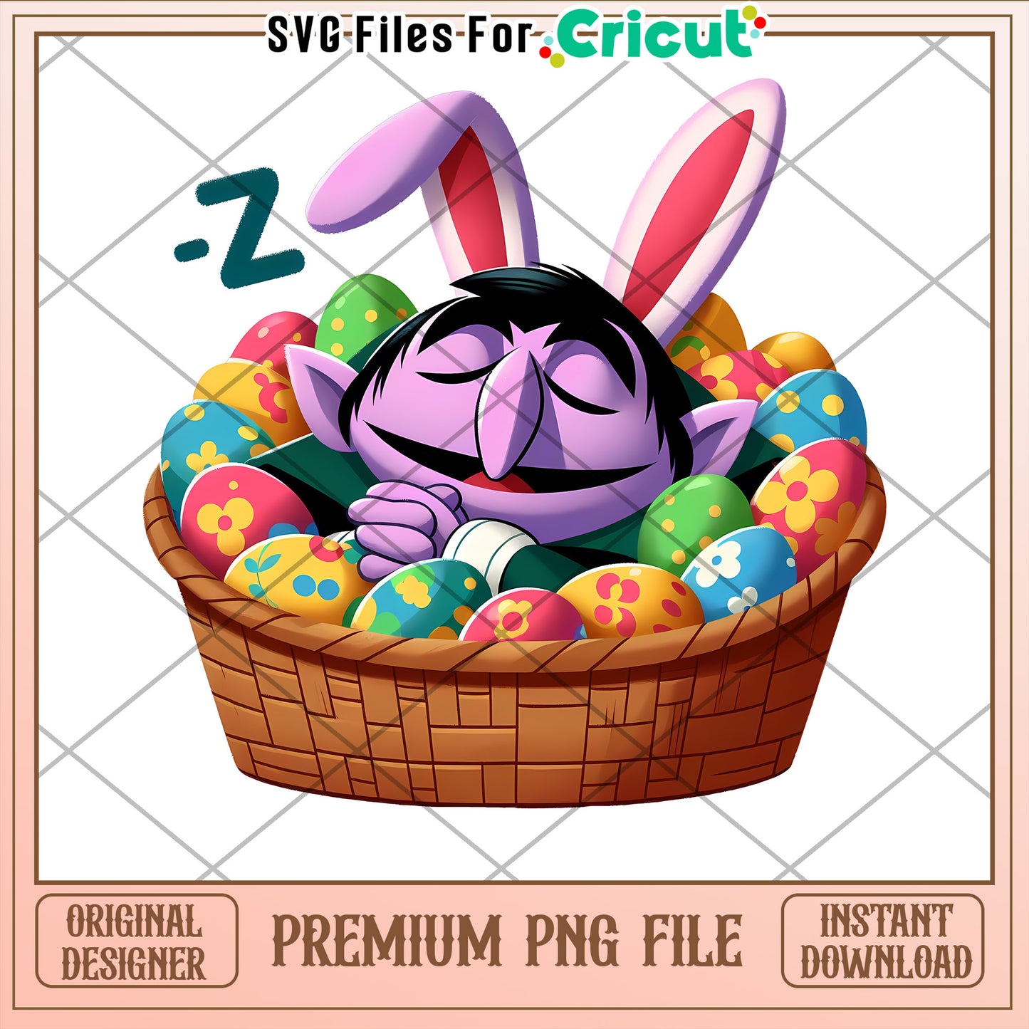 Easter Count von Count PNG