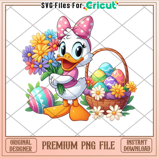 Easter Duck PNG Premium Instant Download