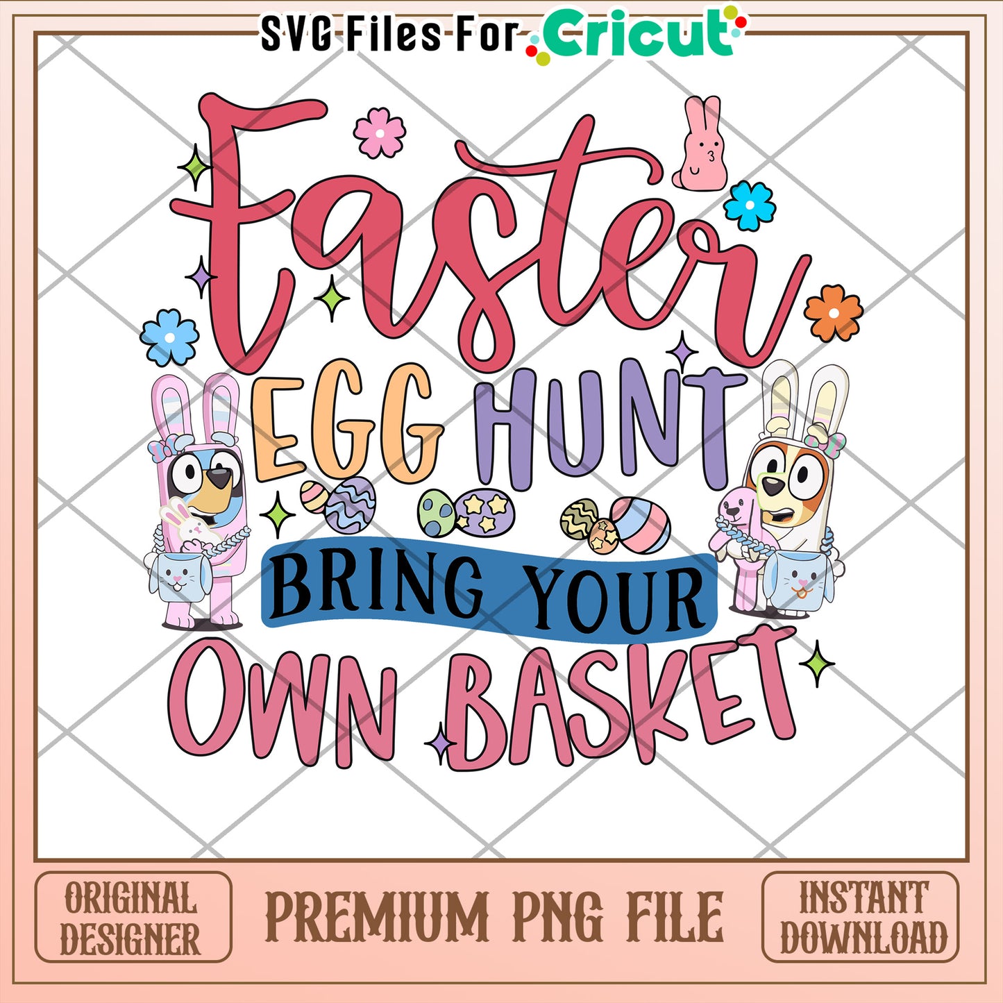 Easter Egg Hunt PNG Bring Your Basket