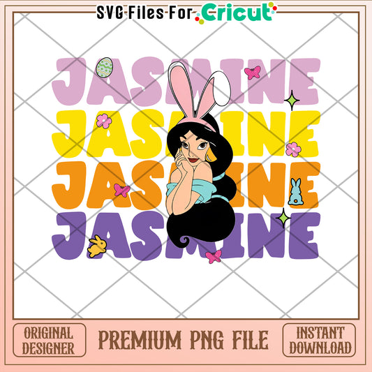 Easter Jasmine PNG Cricut Design