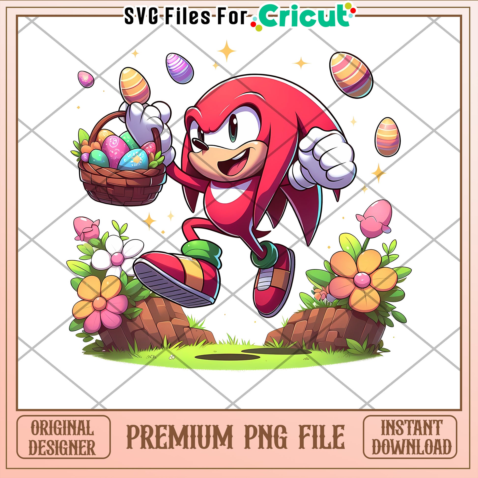 Easter Knuckles PNG Premium Cricut File