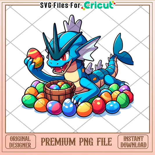 Easter Lapras PNG Cricut SVG File