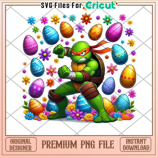 Easter Ninja Turtle PNG Download