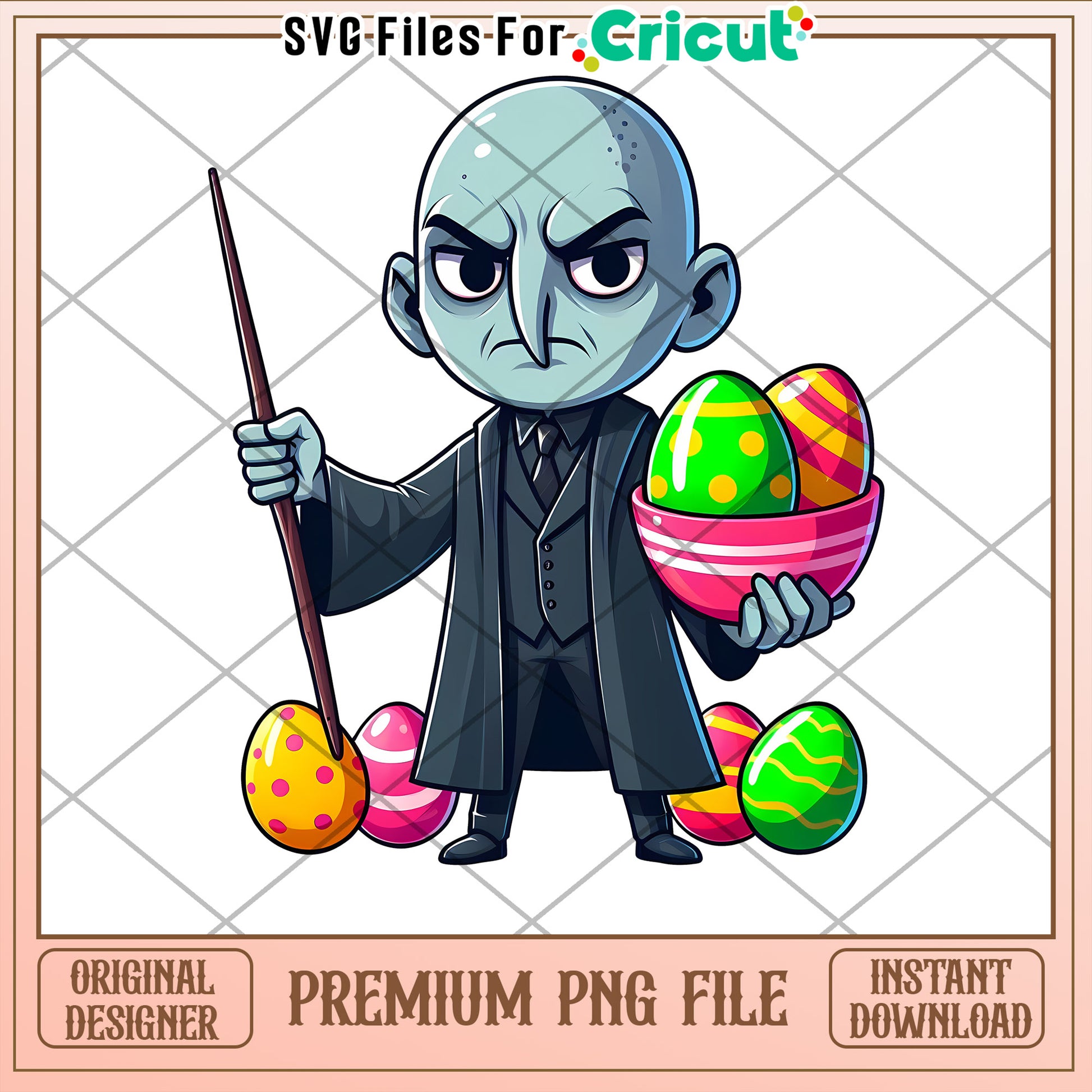 Easter Snape PNG Cricut File