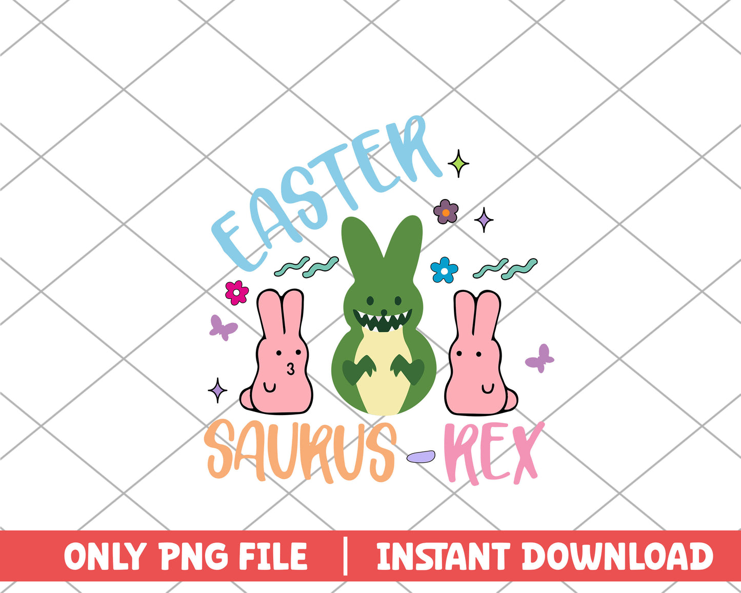 Easter saurus rex easter png