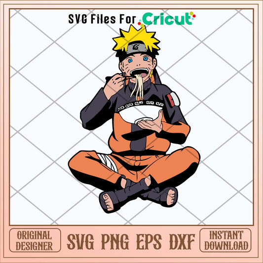 Eats Ramen Svg