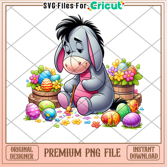 Eeyore Easter PNG Premium Instant Download