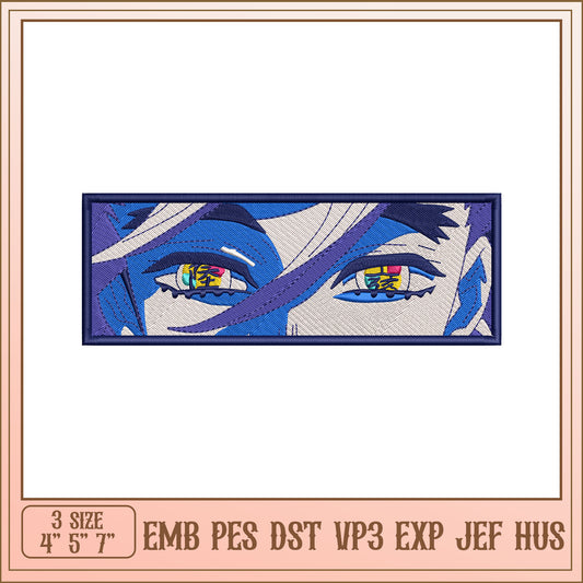 Embroidery Design Anime Eyes