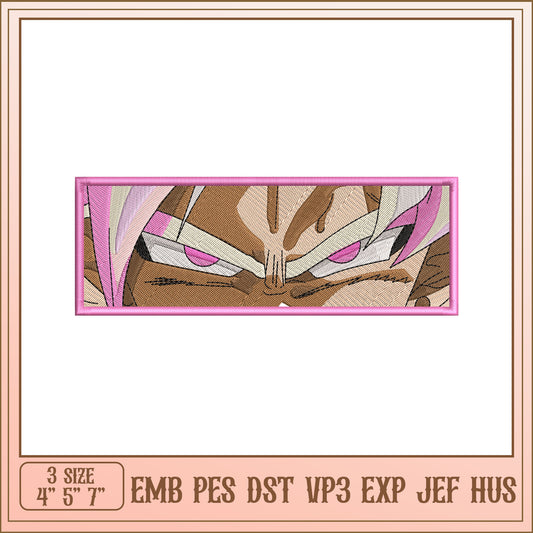 Embroidery Design Anime Eyes Patch